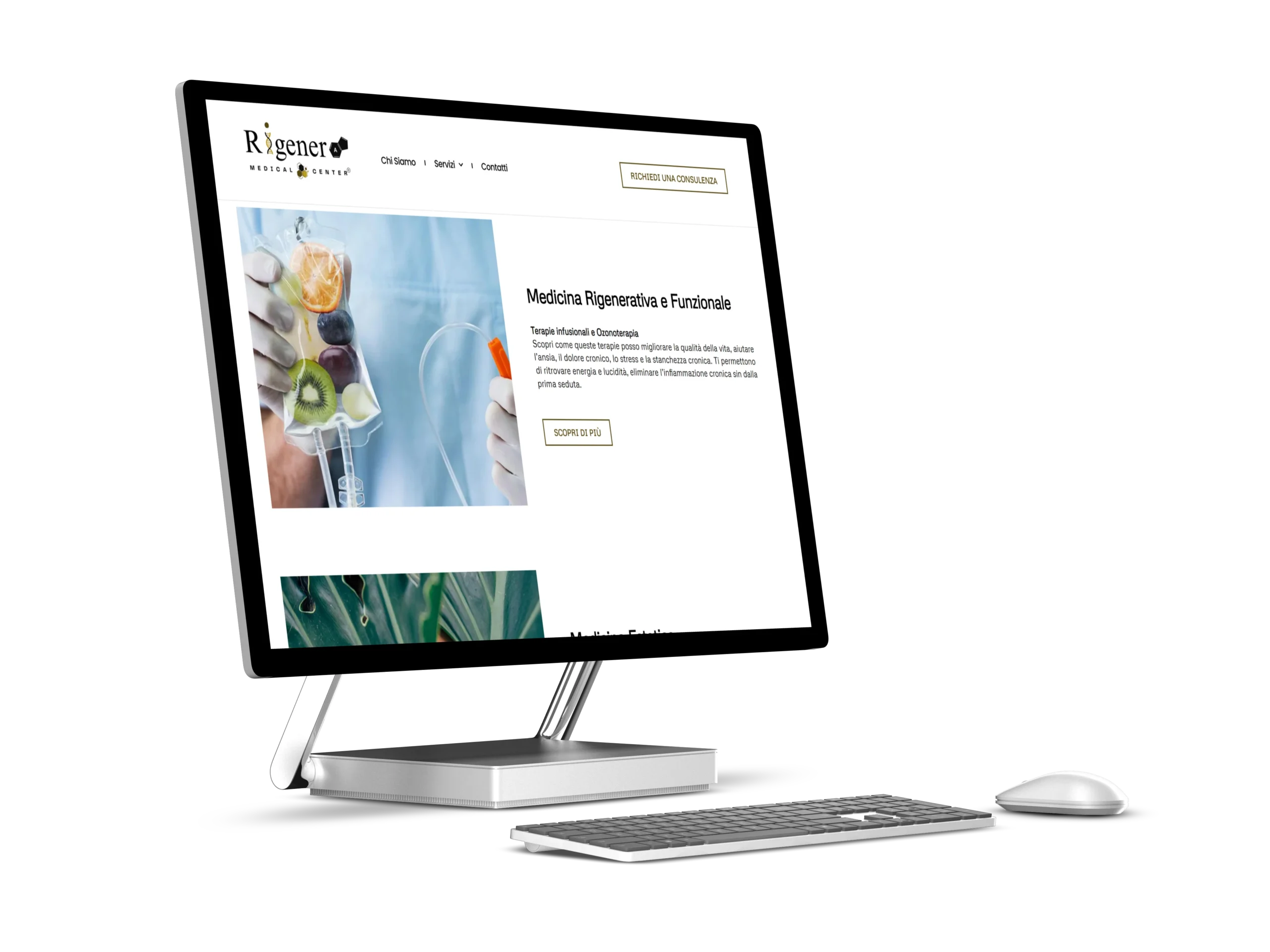 Creazione sito web aziendale settore medico Brescia