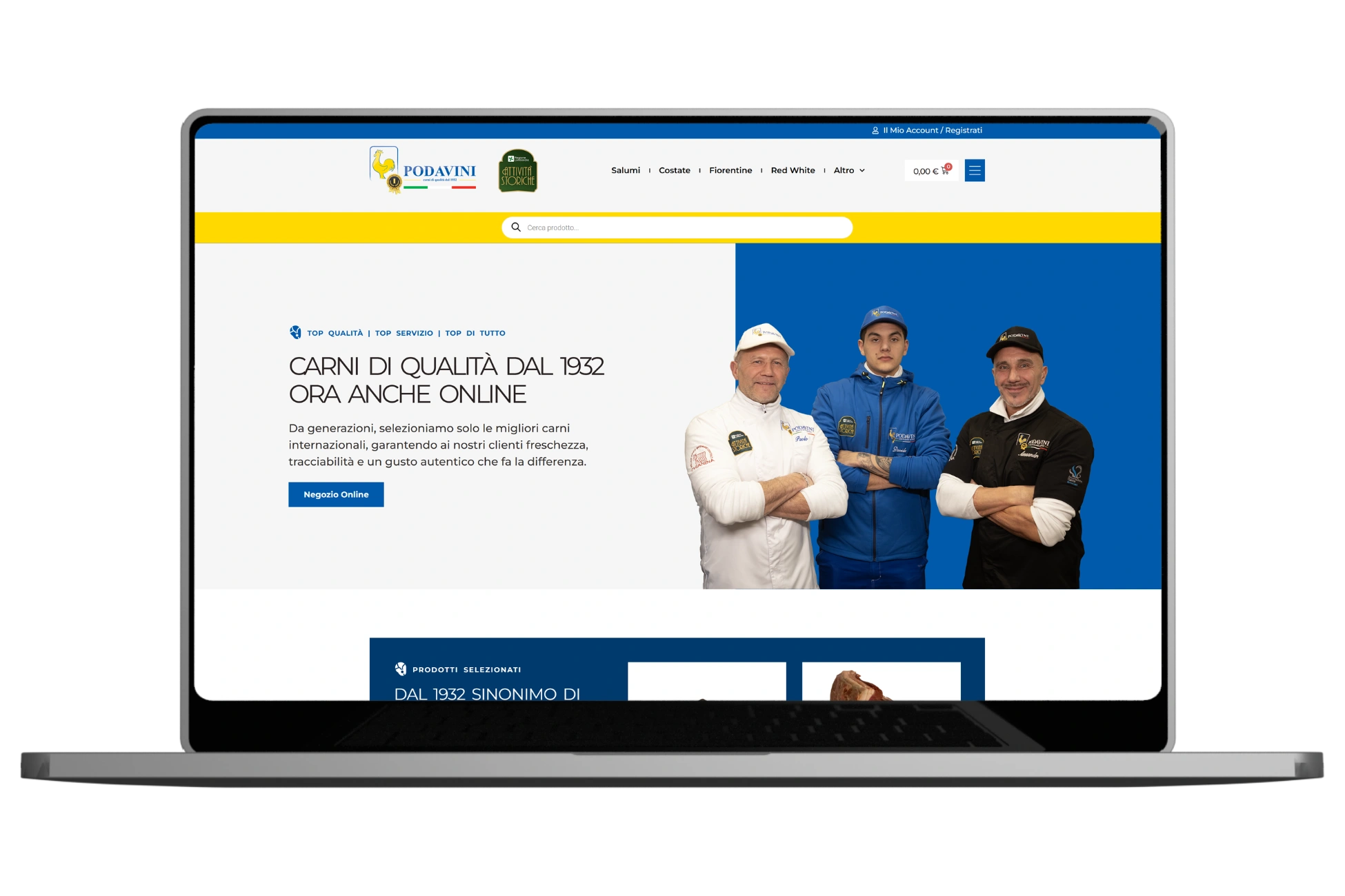 E-commerce Podavini Carni
