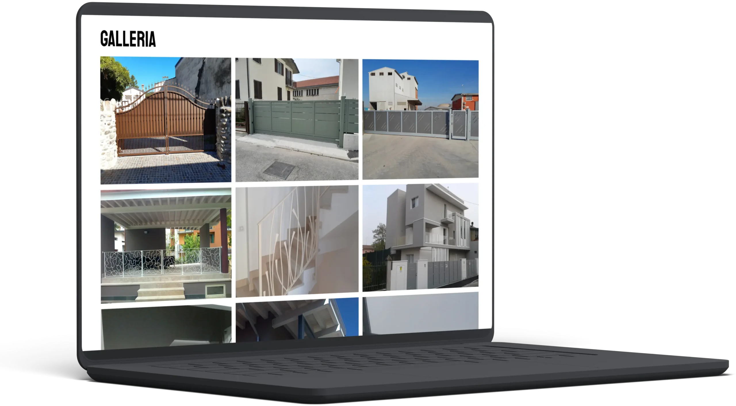 Sito web aziendale per azienda metalmeccanica Brescia