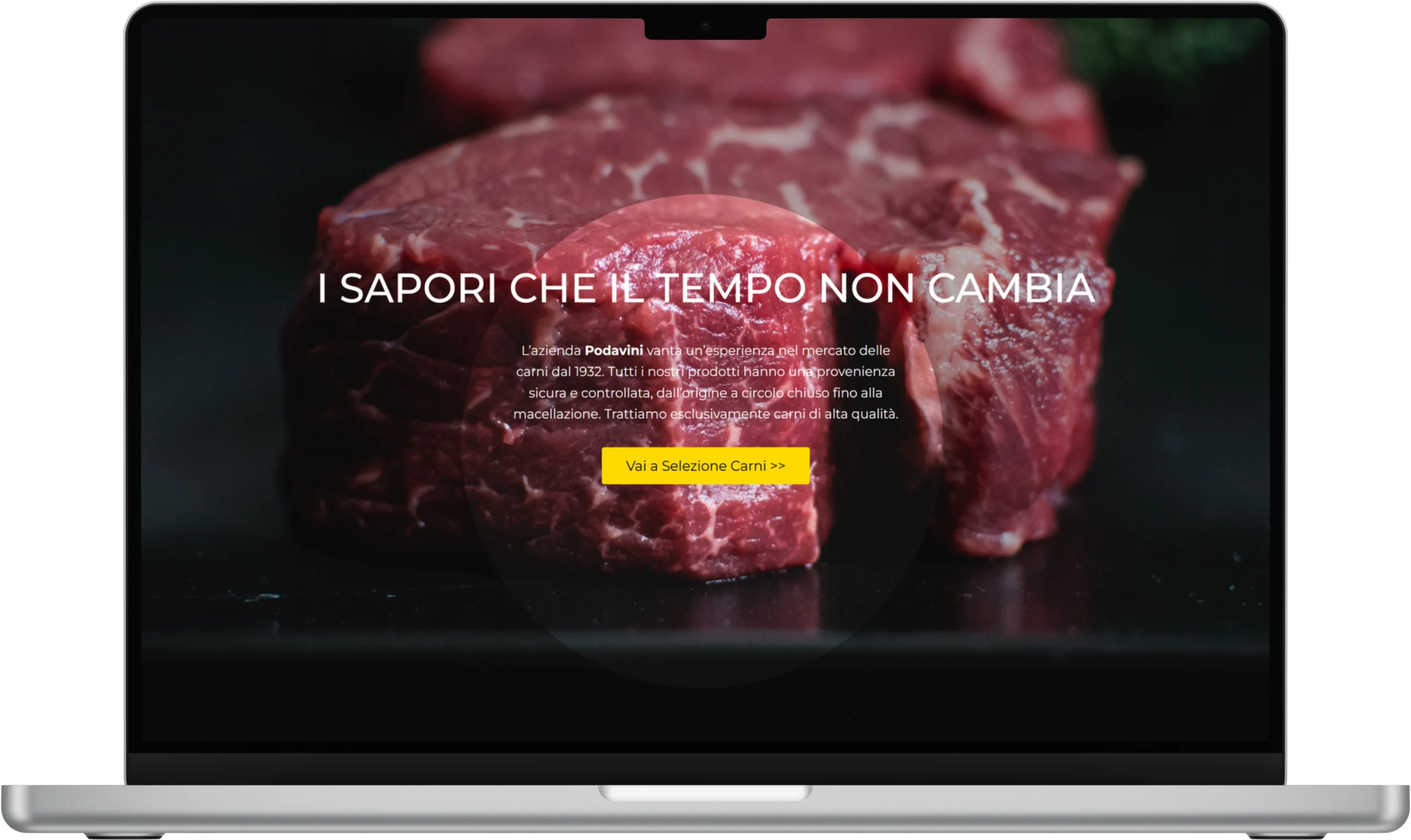 Sito web professionale per macelleria